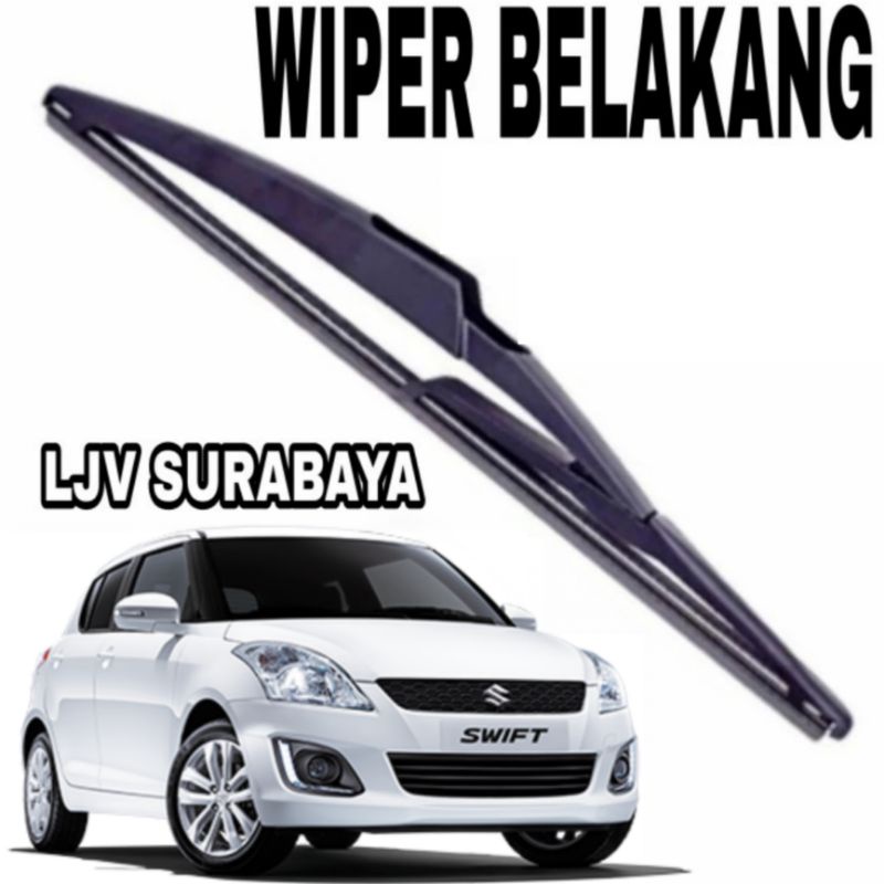 WIPER BELAKANG SUZUKI SWIFT MODEL OEM 10 INCH 3 LOCK - H10
