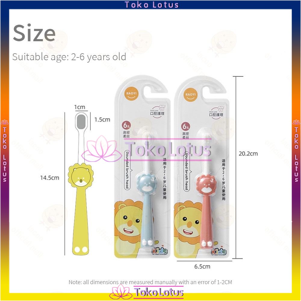 Super Soft Toothbrush Untuk Anak-Anak / Kids Sikat Gigi Anak / Toddler Lembut