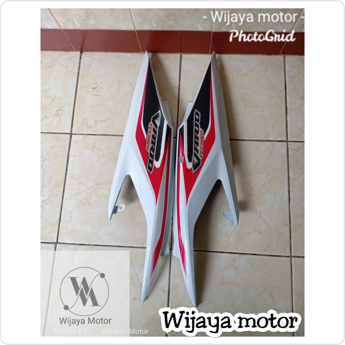 coverbody bodi belakang polos non striping/sticker vario techno 110 wijaya motor