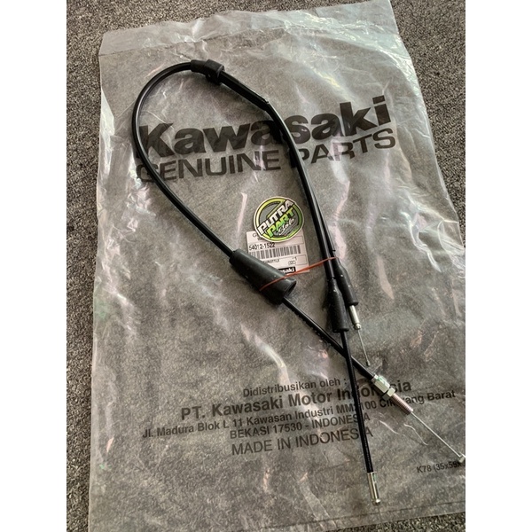 Kabel gas ninja r / rr gas ninja kabel gas ninja cable throttle ninja r rr original baru asli kawasa