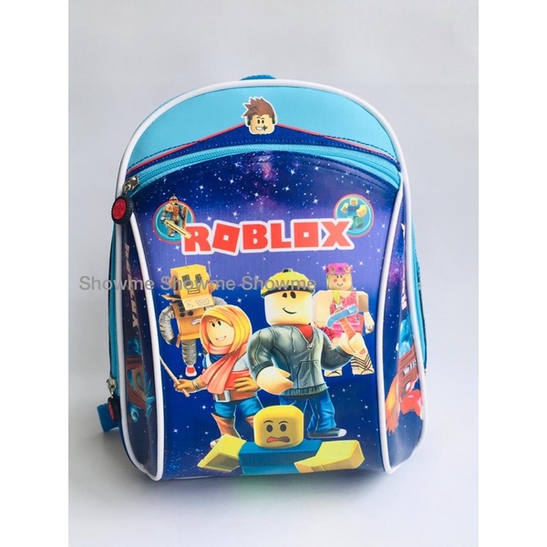 SHOWME TAS RANSEL ANAK SEKOLAH PAUD - PLAYGROUND - TK - GAMBAR BUSA KAKU KUALITAS PREMIUM - 11inci - KARAKTER ROBLOX ROBLOX GAMES ONLINE