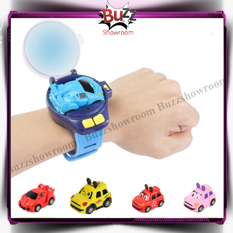 Jam Tangan RC Mobil Mini Watch Remote Control Karakter