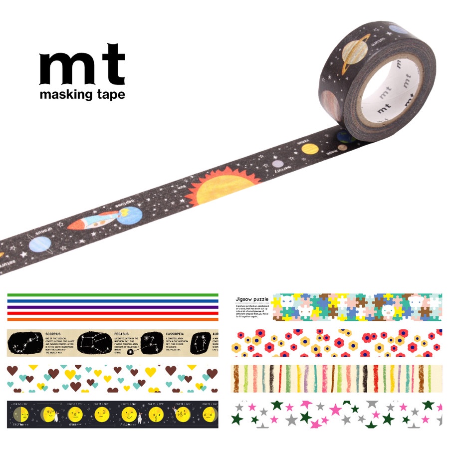 

MT Masking Tape for Kids Perekat Kertas Selotip Jepang Lakban Washi