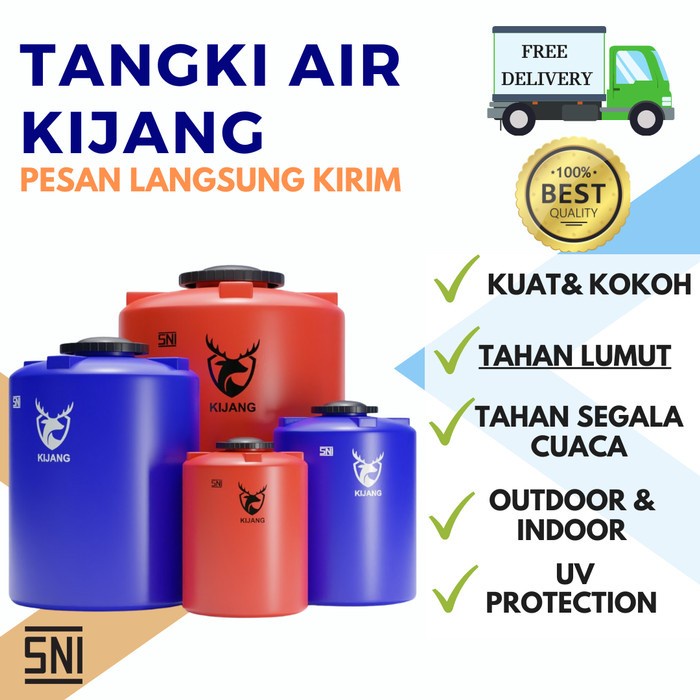 Toren Tangki / Toren Air 500 Liter Tp 550 Murah Berkualitas Best Seller