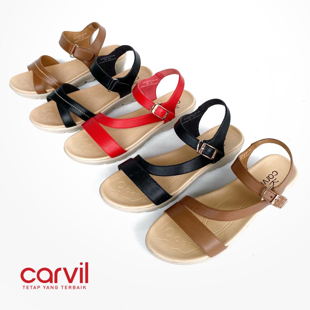 Sepatu sandal wanita carvil Sandal sepatu carvil wanita Sandal carvil wanita Terbaru