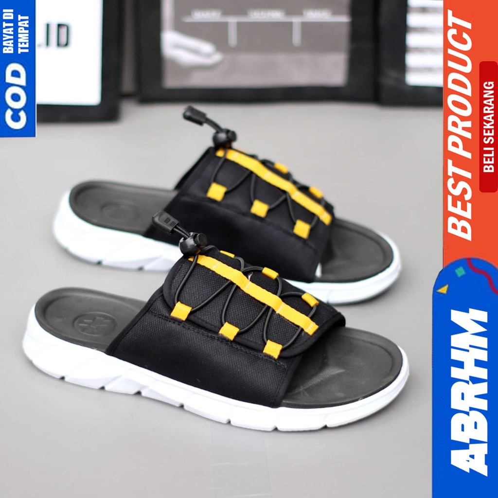 Sandal Selop Pria Sendal Slide Pria Terbaru Abrhm Sanur