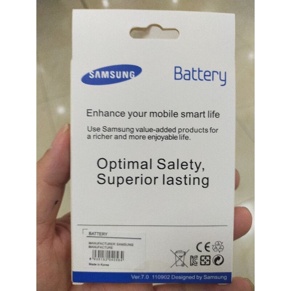 jual Baterai Handphone Android Samsung galaxy S7EDGE baru segel asli 100%