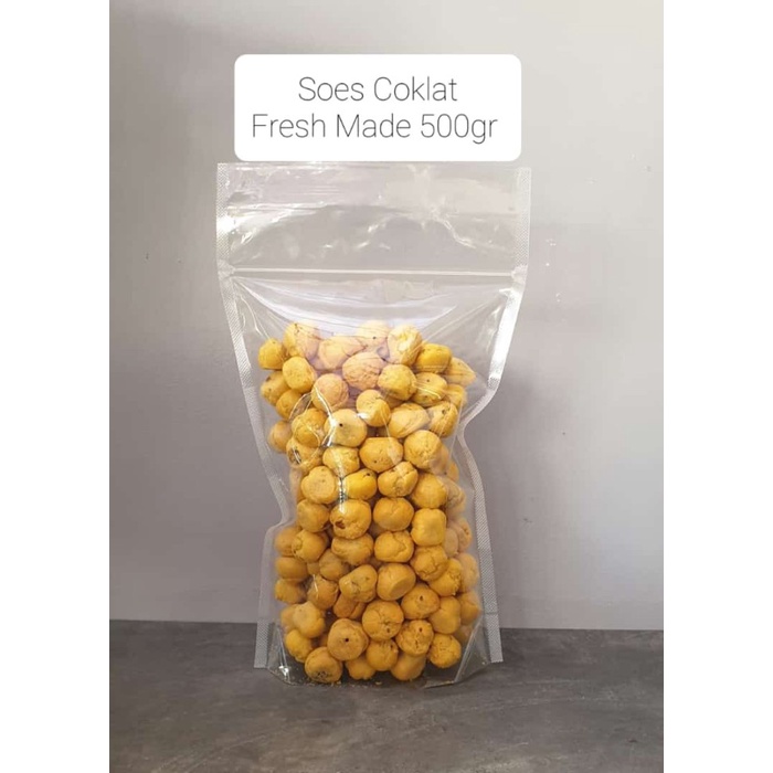 

Terlaris ✨ - Soes Kering Coklat dan Vanila Milk Home Made Enak Banget 500 Gram - Coklat 2.1.23