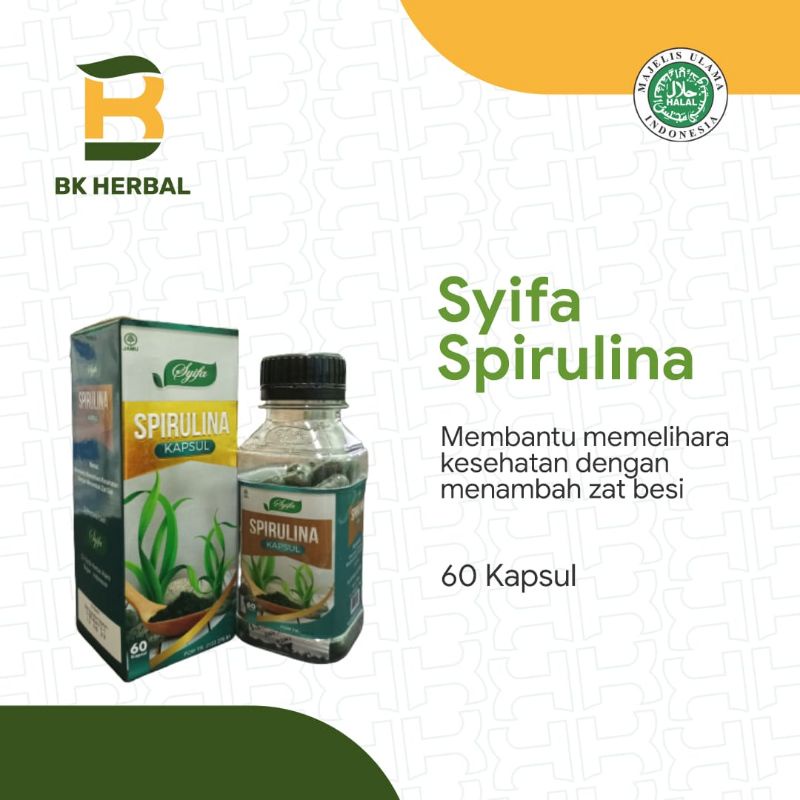 

Spirulina Syifa isi 60 kapsul