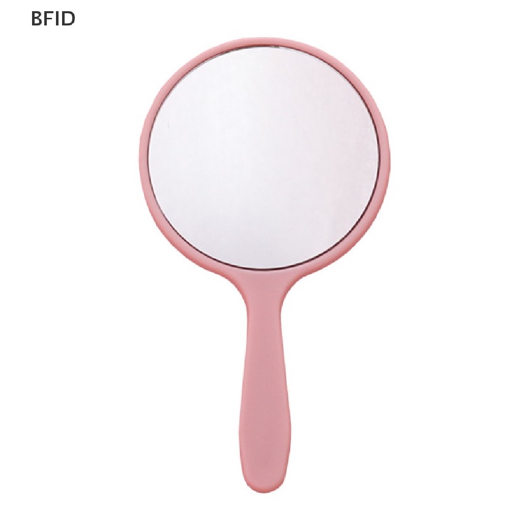 [BFID] Kaca Rias Make Up Genggam Bulat Vanity Mirror with Handle Hand Mirror Kosmetik [ID]