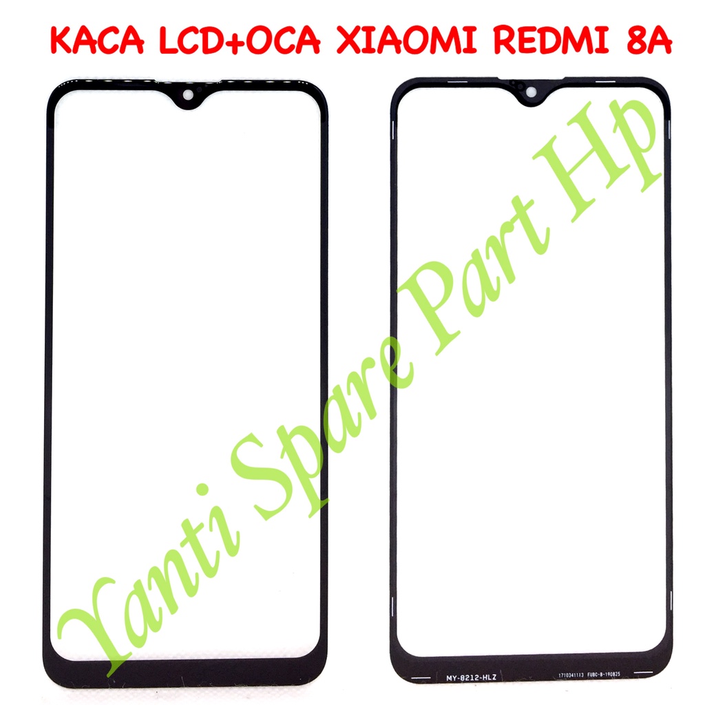 Kaca Lcd Plus Oca Xiaomi Redmi 8 8A 8A Pro Original Terlaris New