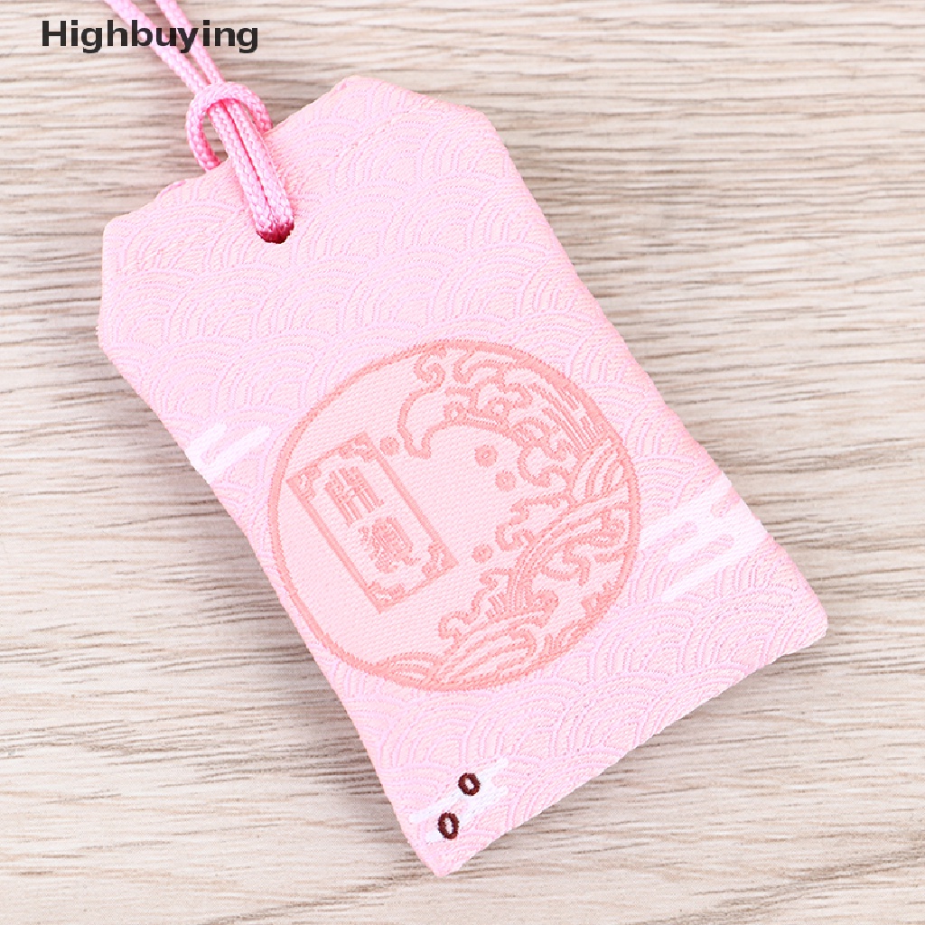 Hbid 1pc Sajadah Jepang Omamori Pray Fortune Beauty Health Guard Jimat Pendant Glory