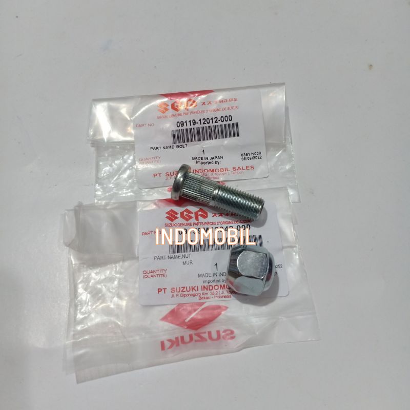 BAUT RODA & MUR RODA DEPAN SUZUKI ERTIGA WAGON R ORIGINAL SGP