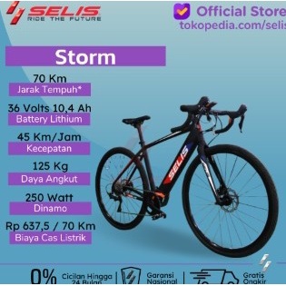 Sepeda Listrik Selis Storm
