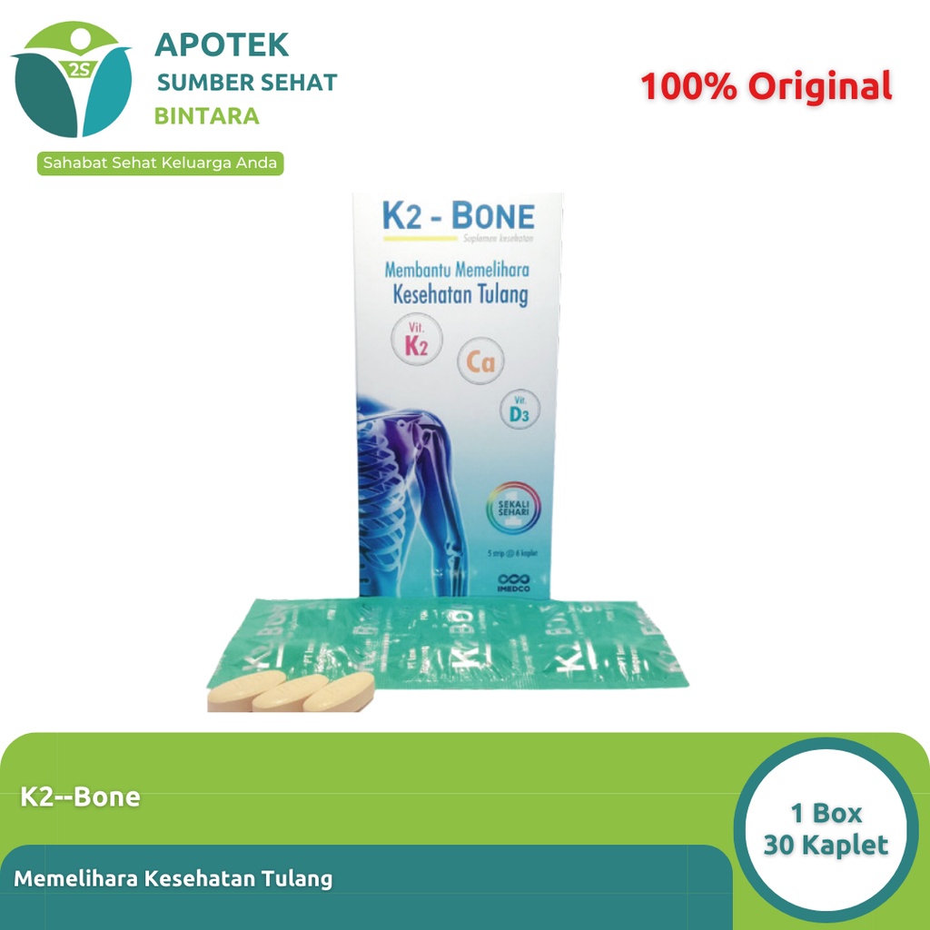 K2 Bone Vitamin Tulang