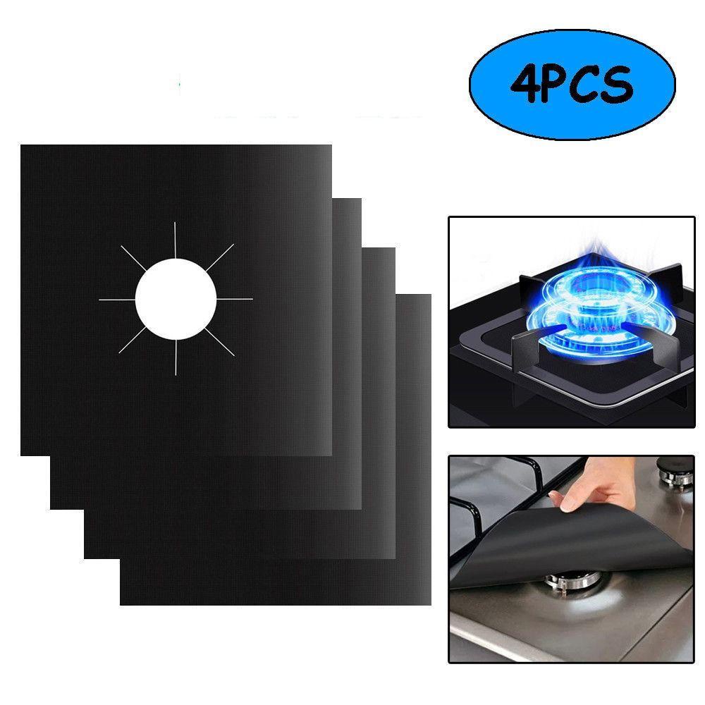 Preva 4Pcs Teflon Hot Sale Tahan Minyak Washable Protection Pad