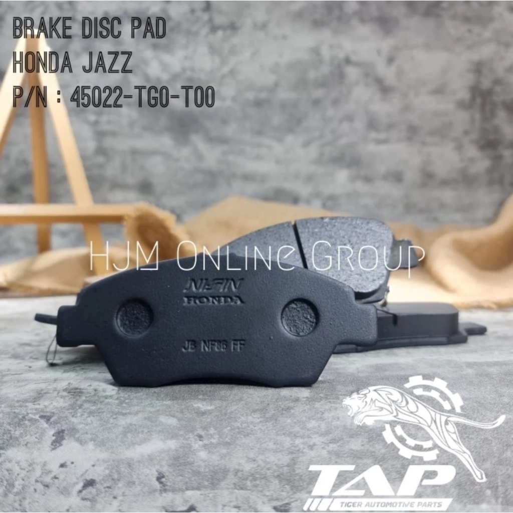 BRAKE PAD - KAMPAS REM DEPAN BRIO / JAZZ (2003-2007) / CIVIC GENIO