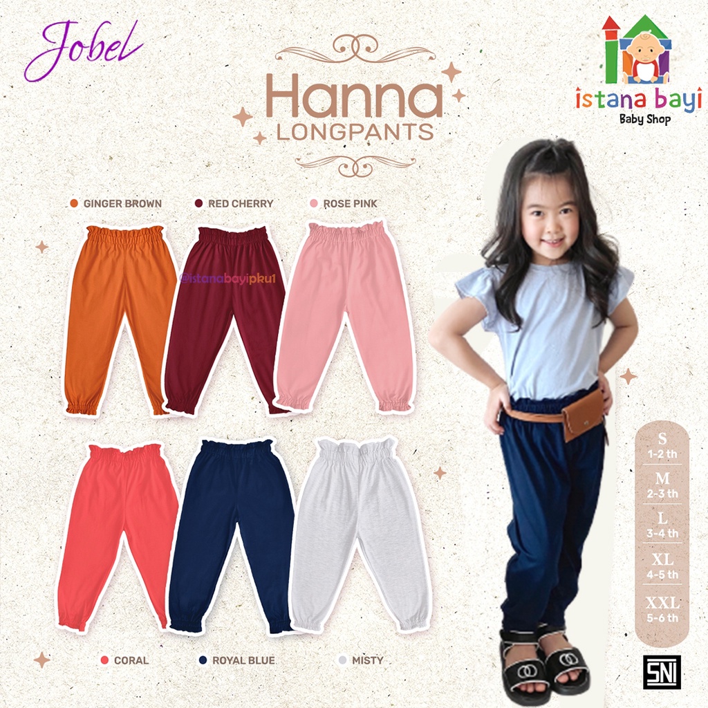 Jobel Hanna Longpants - Celana anak Murah