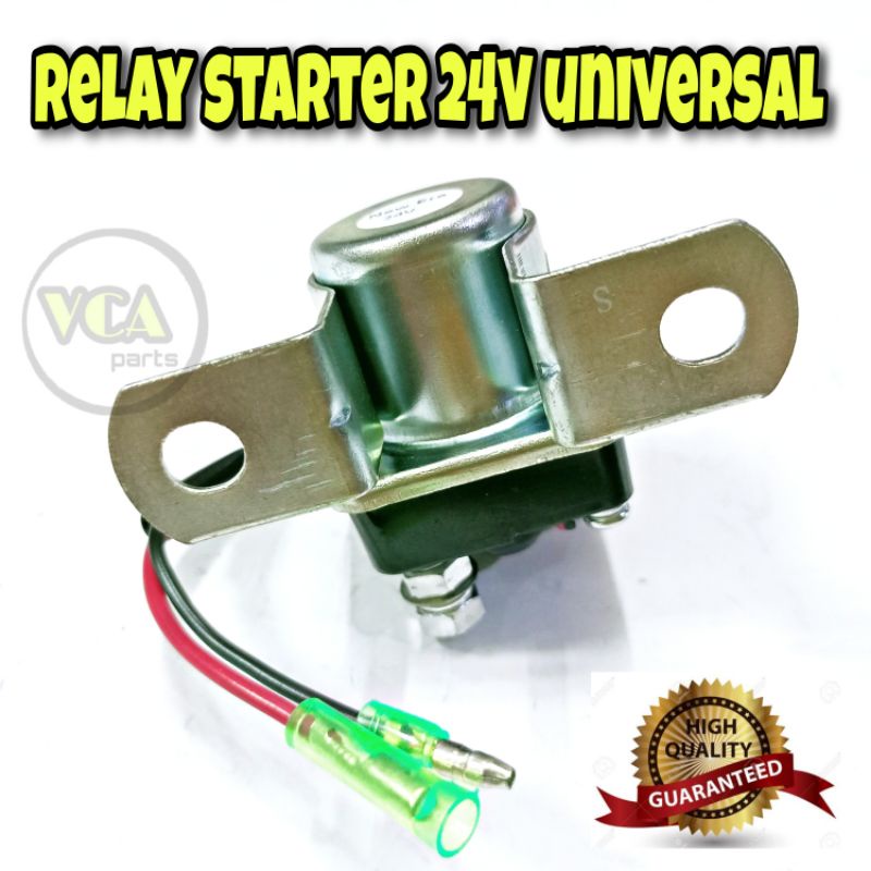 RELAY STARTER 24V UNIVERSAL NO PART SS 83 MERK NEW ERA