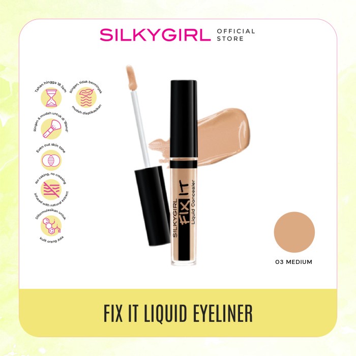 SILKYGIRL Fix It Liquid Concealer 03 Medium