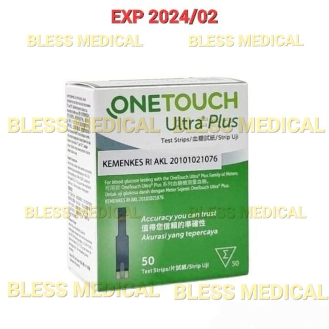 Promo strip onetouch ultra plus 50 test / Strip one touch ultra plus isi 50
