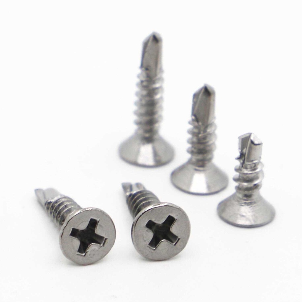 Mata Baut Flat Head Self Tapping Screw M6.3 25 mm 1 PCS MO410