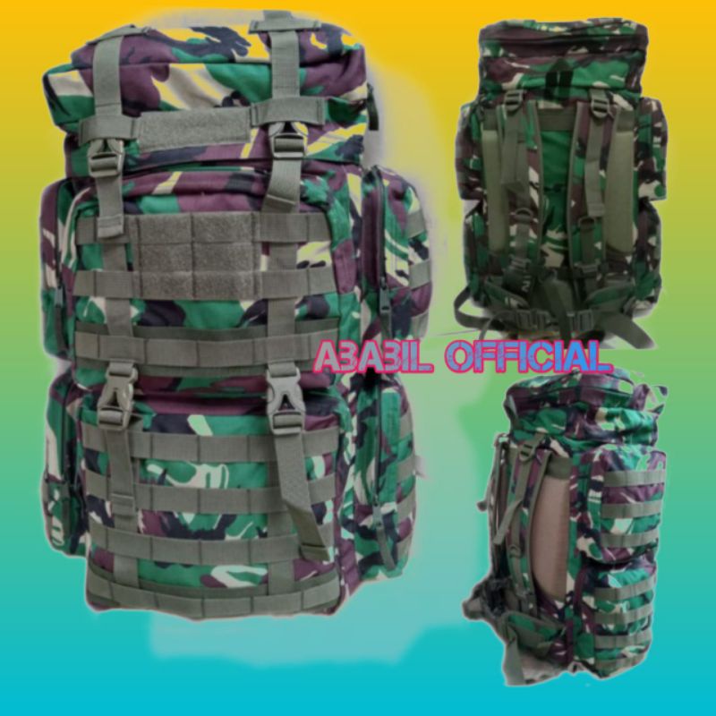 TAS RANSEL RAIDER ARMY FREE LOGO 100LITER