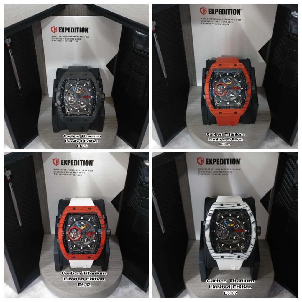 Jam Sport Pria Expedition E6782 E 6782 Automatic Limited Edition Original Garansi Resmi