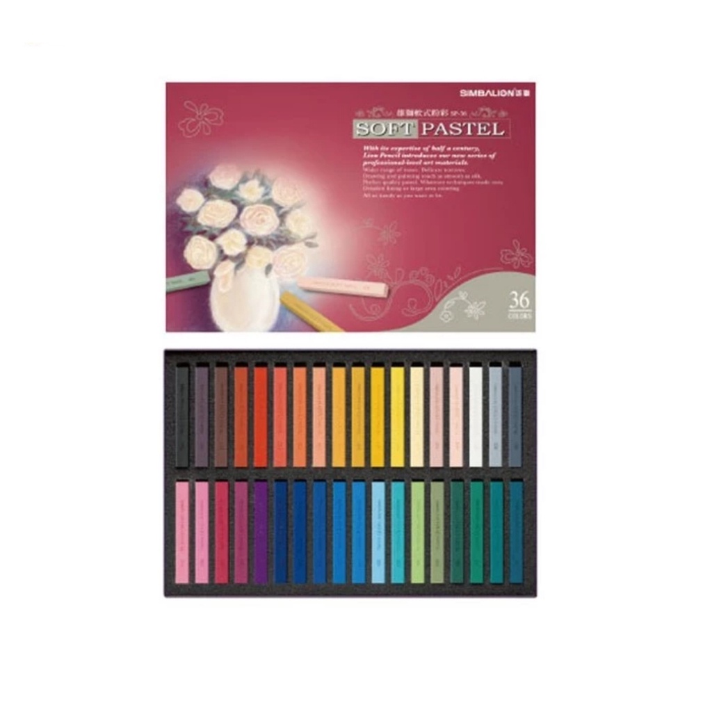 

simbalion soft pastel 36 warna sp 36