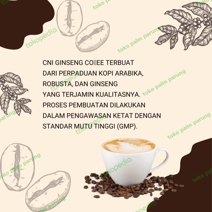 

Terlaris ✨ -Kopi Ginseng CNI Lebih Nikmat Lebih Harum Dan Menyegarkan Tubuh Anda- 2.1.23