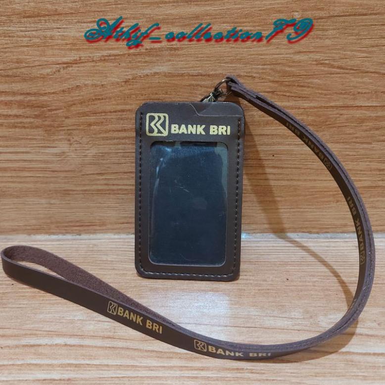 

(BAYAR DITEMPAT) Tempat Id Card BRI Kulit Holder Id Card Kulit BRI Kalung