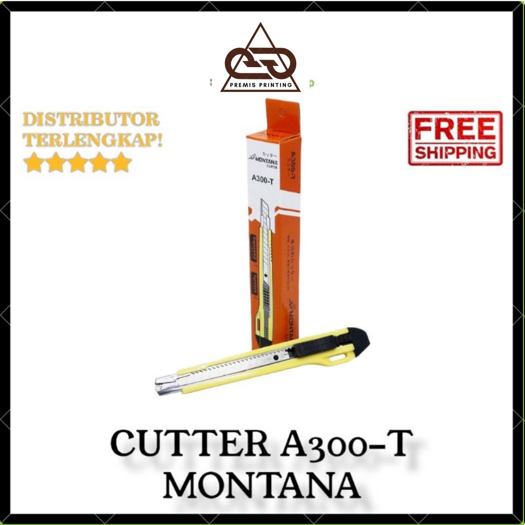

Cutter Kecil Pisau Pemotong Montana Merk A-300T