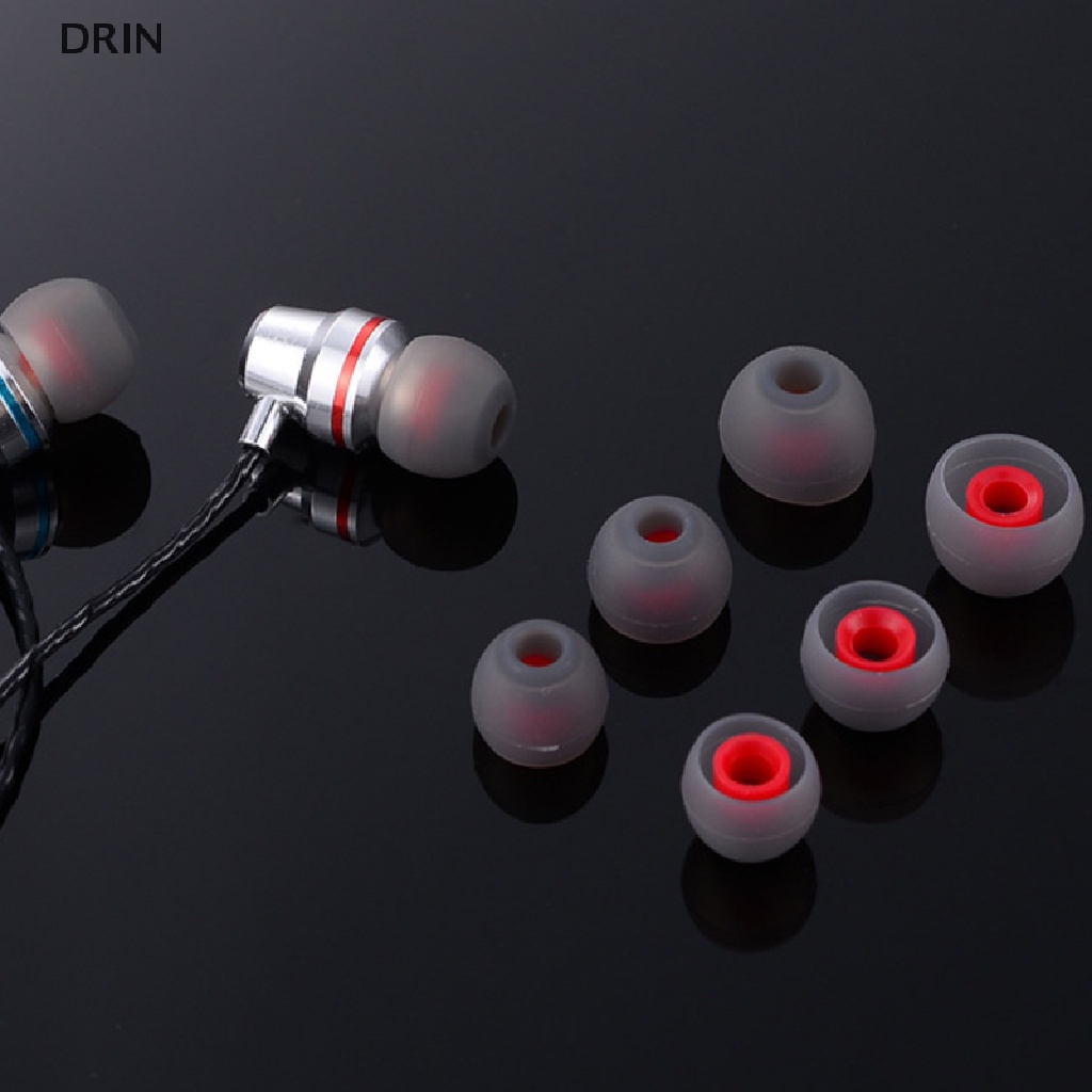 Dr Silicone Upgrade Headphone Eartips Noise Isolag Dengan S M M- L Size vn