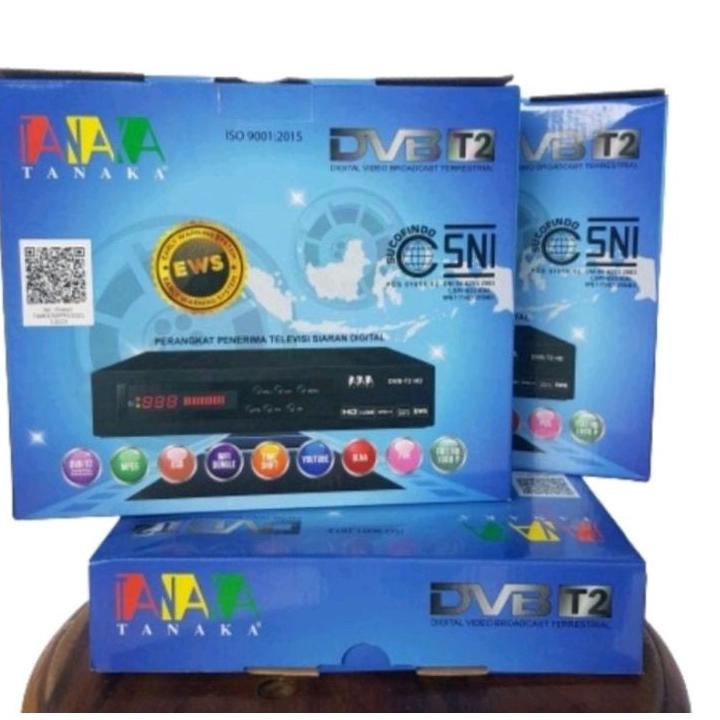 Depan set top box digital Tanaka T2 UHF stb digital