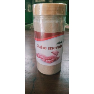 

Jahe merah serbuk