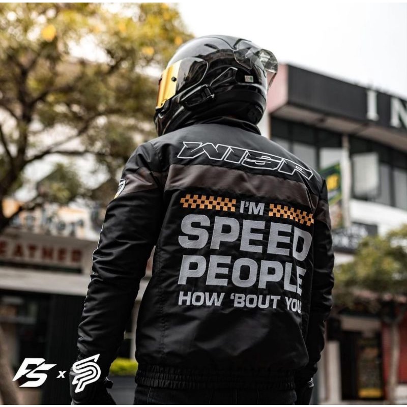 Sweater Hoodie Jaket Sunmori Rolling speed Speed People Fullprint Bahan Lotto