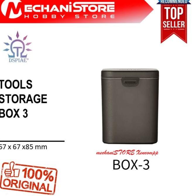 Dspiae Tool Box 3 Storage Kotak Perkakas Tools Gundam