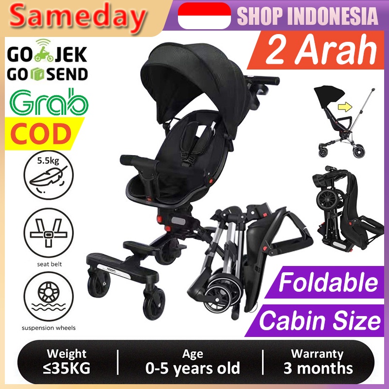 Jual Flybb Stroller Baby Way Lightweight Foldable Kereta Dorong