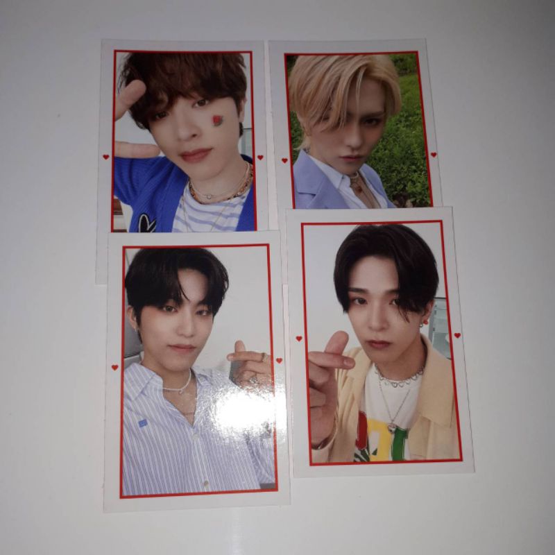 (SET) TREASURE 2nd anniversary magazine photocard postcard haruto asahi hyunsuk jihoon yoshi jeongwo
