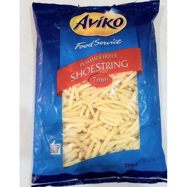 Aviko Shoestring 2,5kg Premium Kentang French Fries