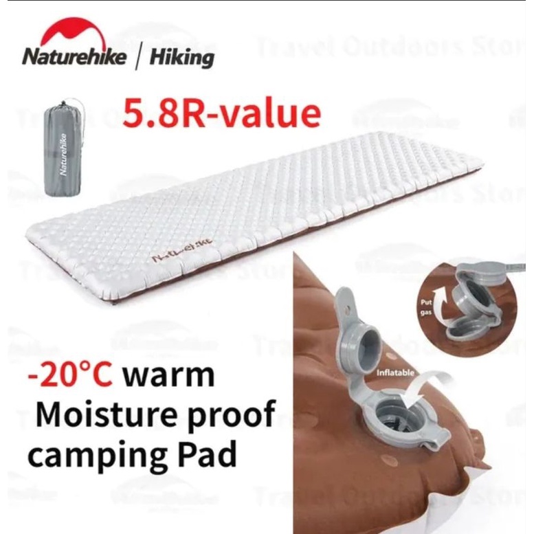 MATRAS ANGIN LIPAT ULTRALIGHT NATUREHIKE CNH22DZ016