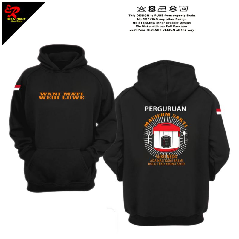 JAKET HOODIE JUMBO S M L XL XXL 3XL 4XL 5XL 6XL MAGICOM SAKTI