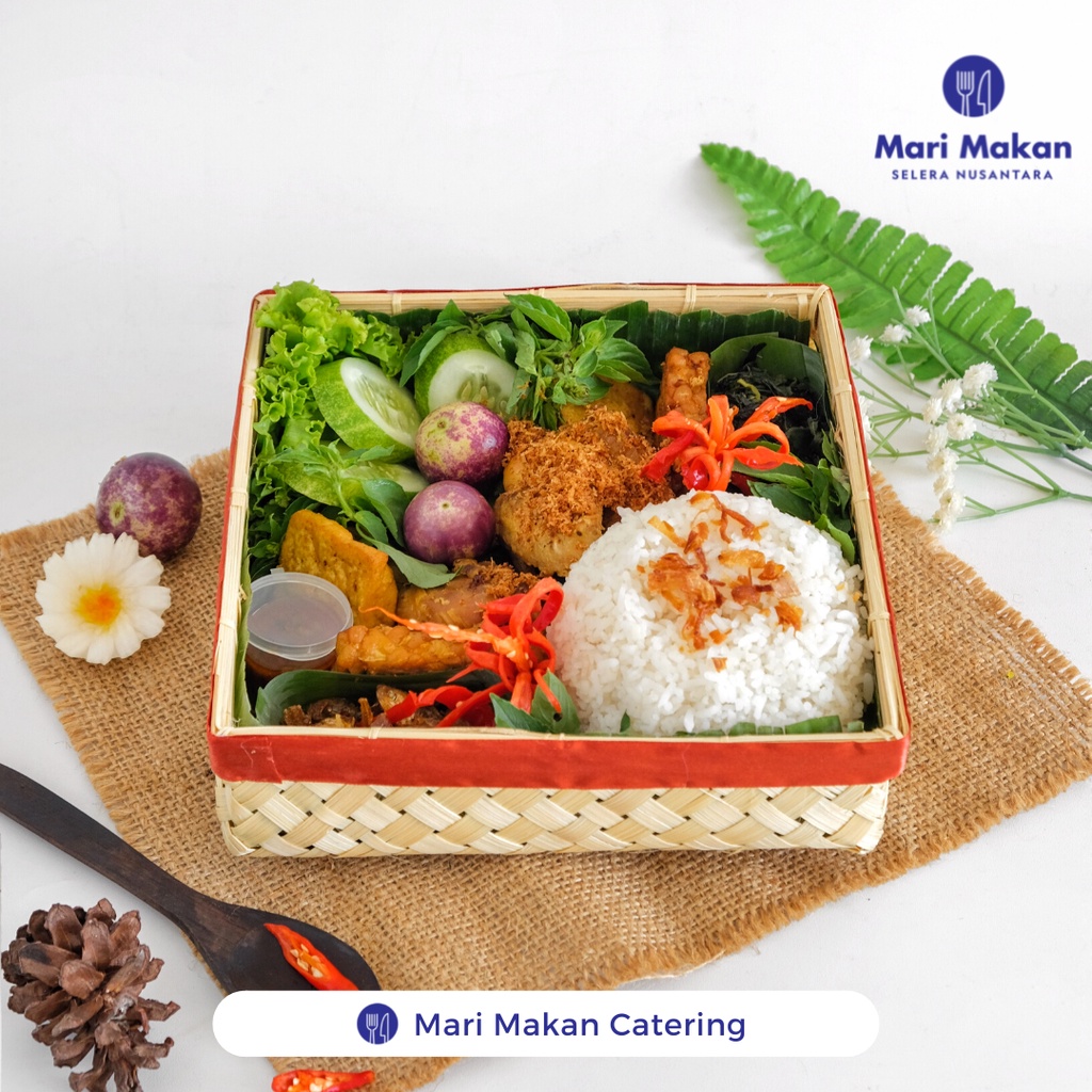 

Besek Premium/Sokase Nasi Liwet Hampers Untuk Hadiah