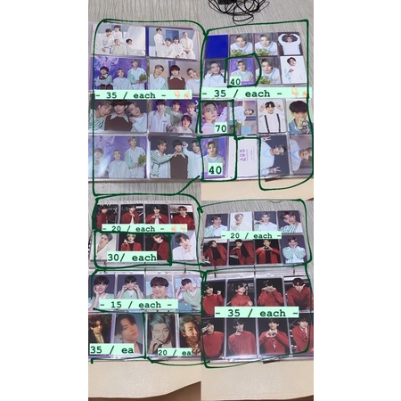 mpc bts enhypen dalmajung sowoozoo swz new year eve message card butter proof love yourself speak yo