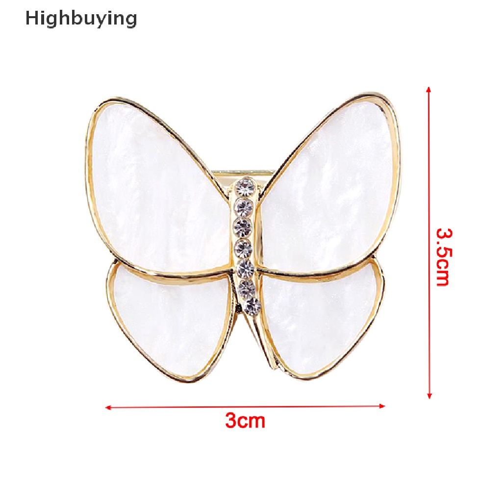 Hbid 1PC Pakaian Butterfly Pin Bros Pin Fashion Hadiah Untuk Wanita Gadis Pesta Perhiasan Glory