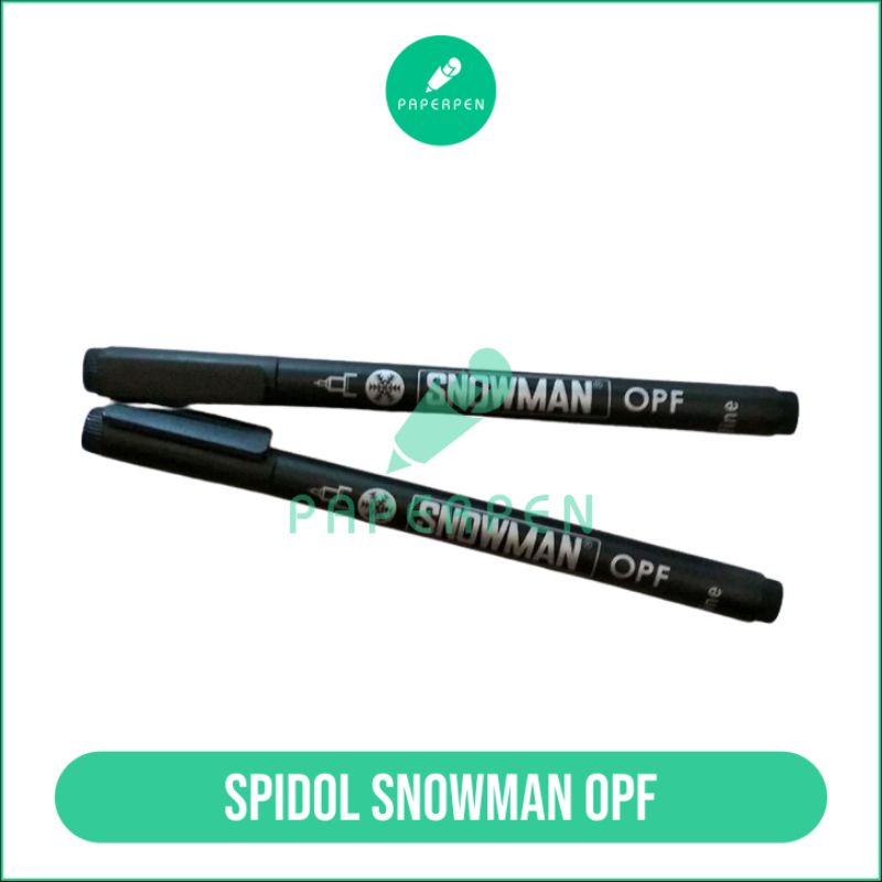 

Drawing Pen Snowman Opf