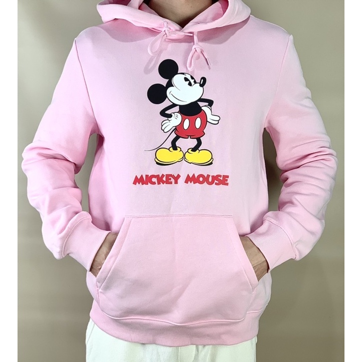 H&M Hoodie Jacket Hoodie Disney Mickey Mouse Pink Original