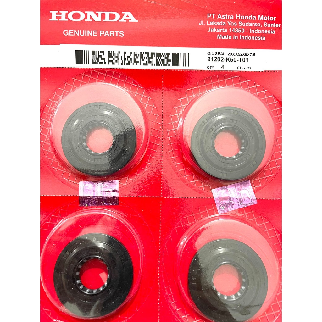 SEAL KRUK AS KIRI K50,BEAT,BEAT FI,BEAT POP,BEAT ESP,SCOOPY FI,VARIO 110, ORI AHM