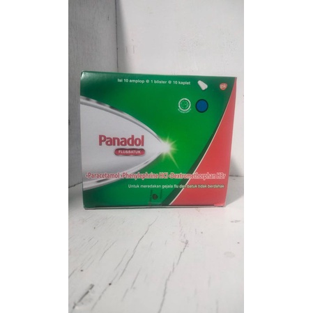 Panadol hijau flu dan batuk box