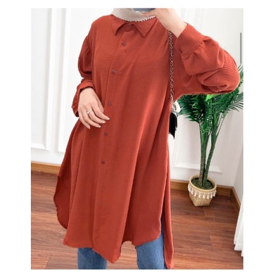 ATASAN LONG TUNIK / KEMEJA LONG TUNIK WANITA